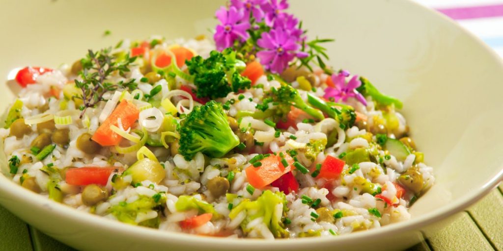 ριζότο με λαχανικά