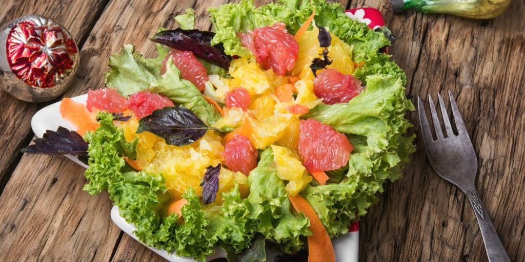 Χριστουγεννιάτικη σαλάτα